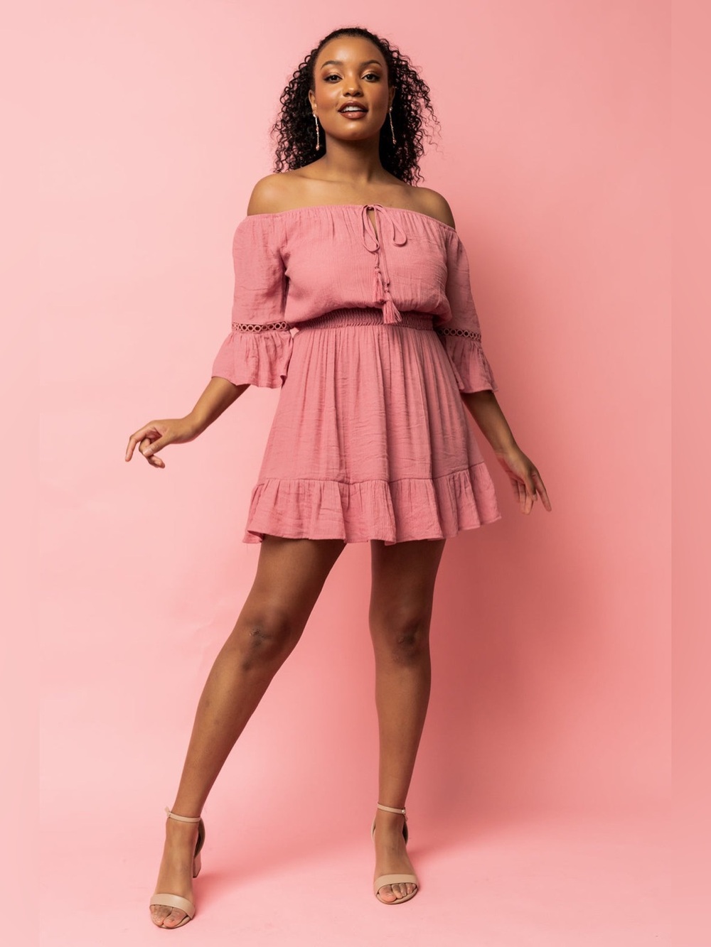 BALTIC BORN Pink Mauve Dress - Picture 2 of 6